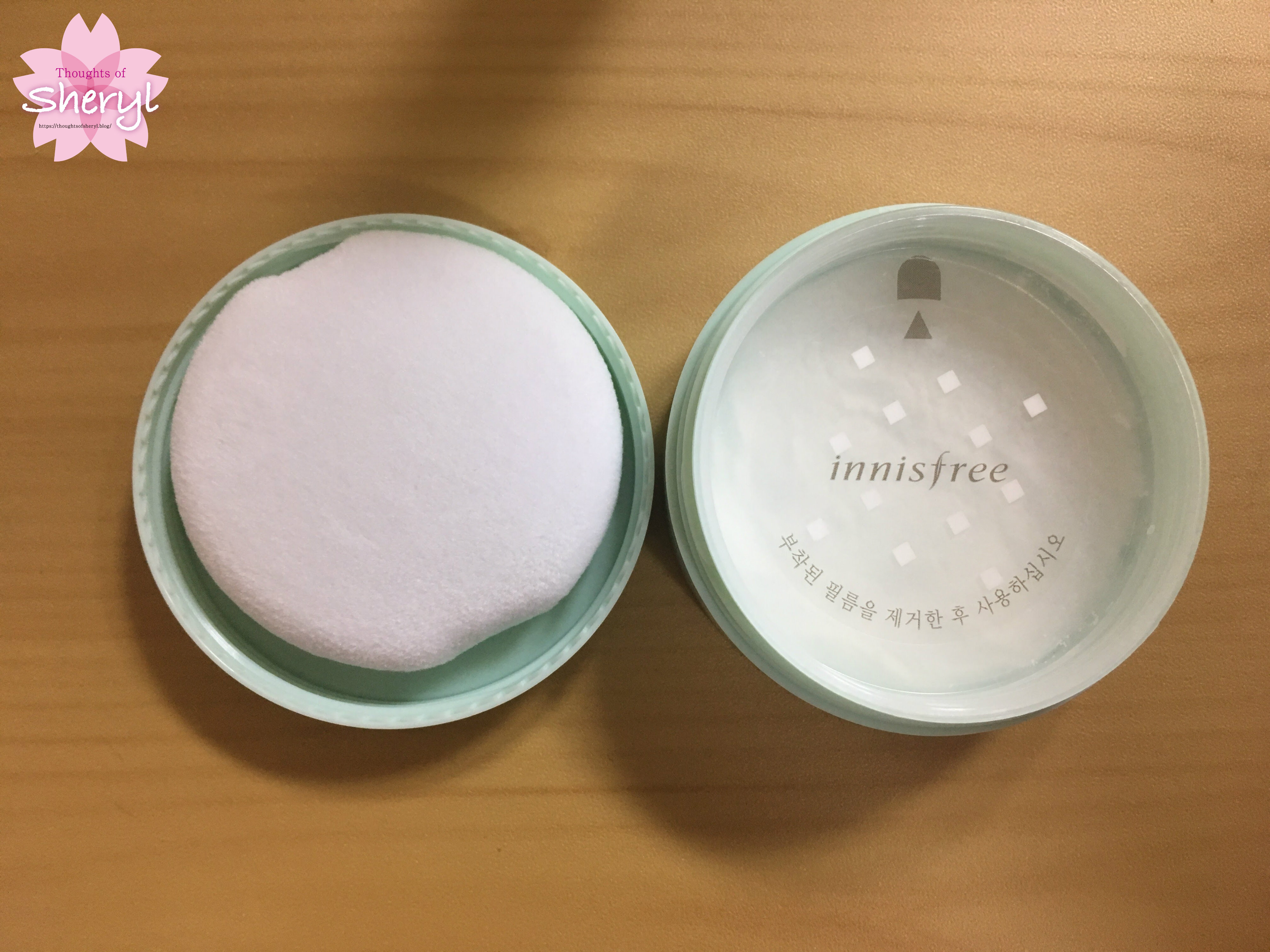 innisfree no-sebum mineral powder review